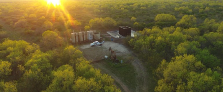 Actual EM-Tower™in Eagle Ford, Texas